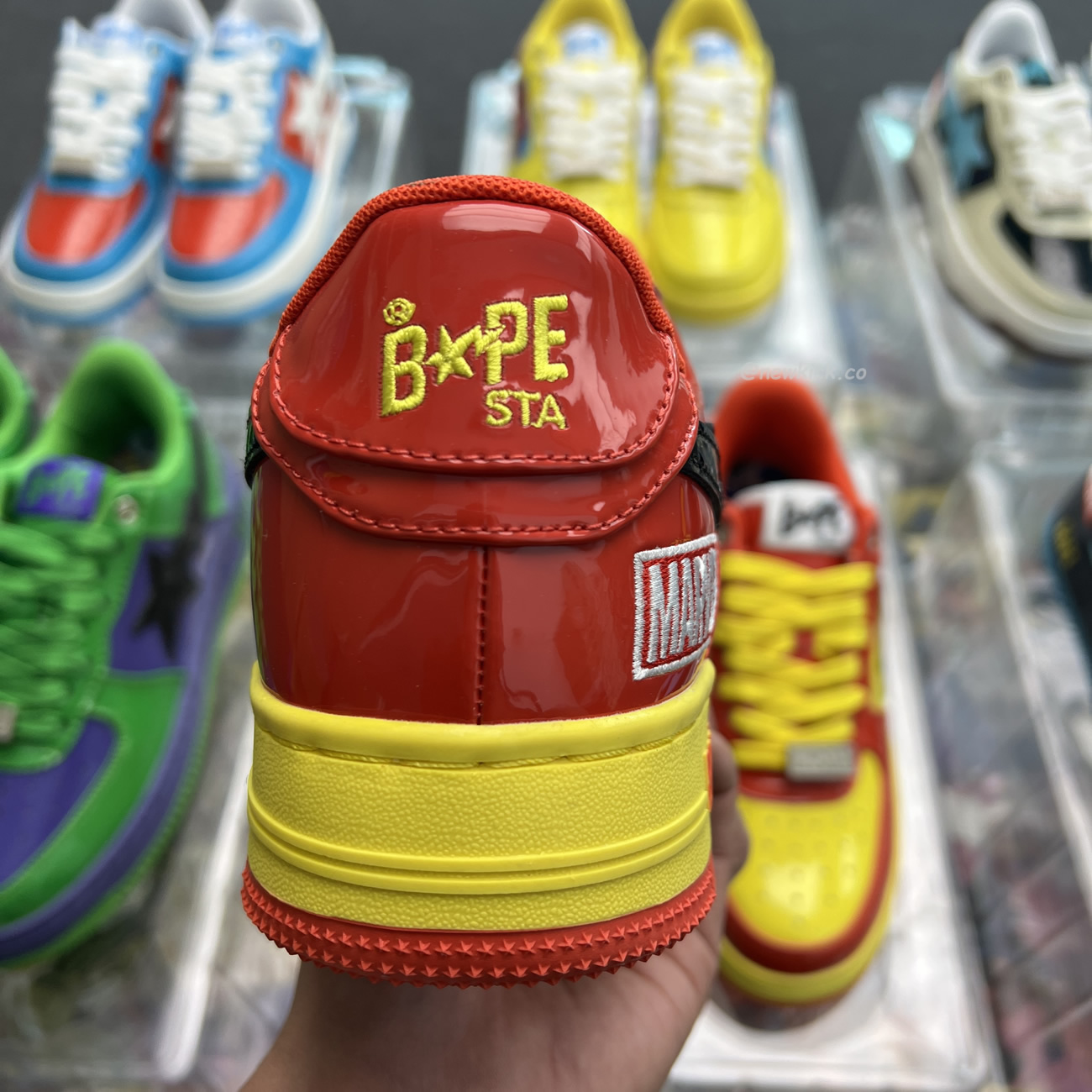 A Bathing Ape Bape Sta Marvel Comics Rocket Raccoon Thor Hulk Captain America Black Widow Iron Man  2022 (26) - newkick.vip